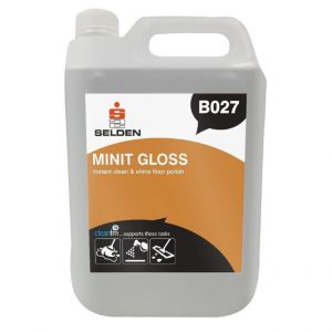selden minit gloss instant clean and shine floor polish