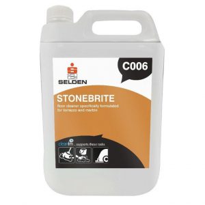 Selden Stonebrite floor cleaner for terrazzo and marble