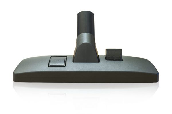 black plastic vacuum cleaner dual peddle floor tool nozzle