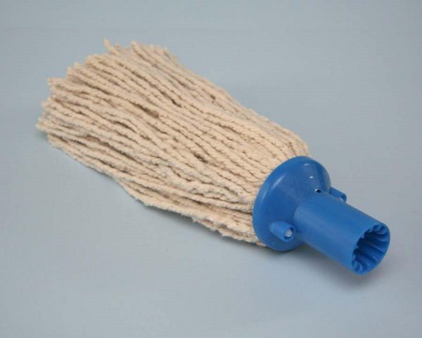 blue socket mop head