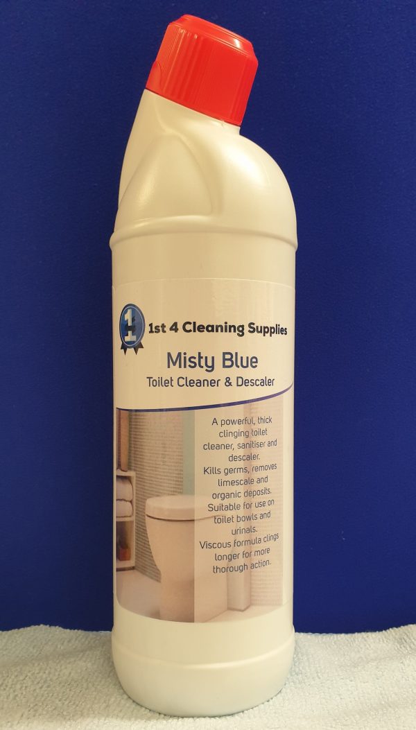 1st 4 Misty Blue - Toilet Cleaner & Descaler 1L