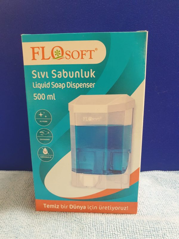 FloSoft liquid soap dispenser